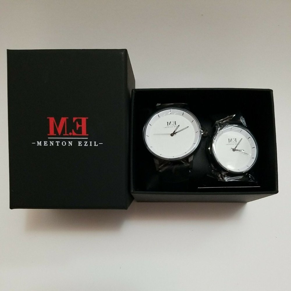 Menton Ezil His & Hers Couples Matching Watch